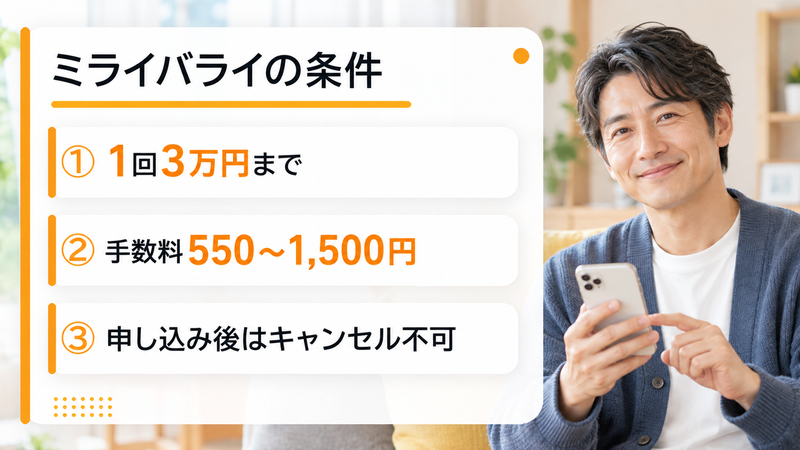 ミライバライの条件